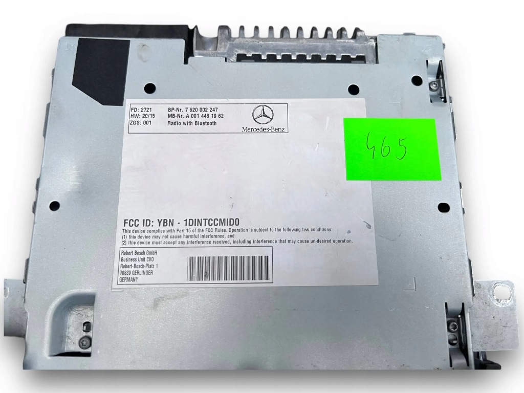 Mercedes actros mp4 радіо 0014461962 #465 m Недорого