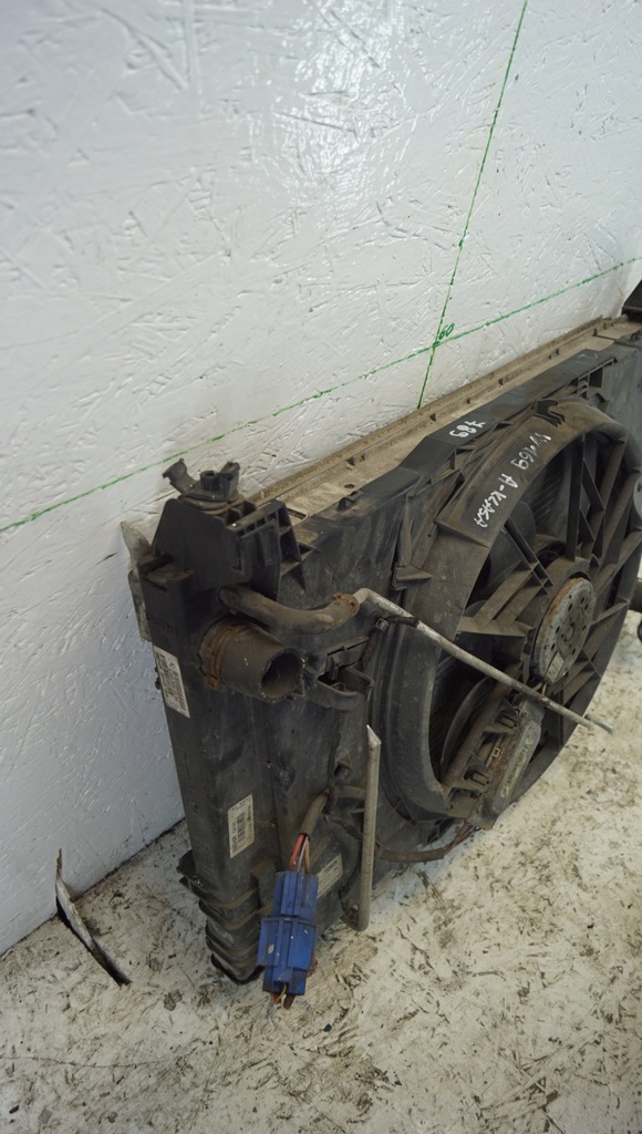 фото №8, Mercedes w169 a klasa комплект радиатор вентилятор