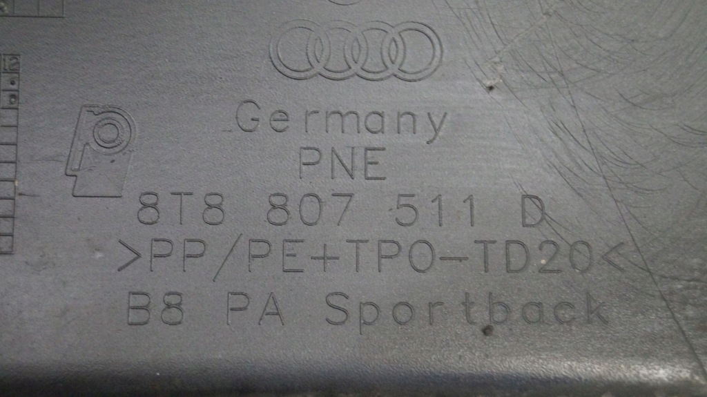 фото №10, Audi a5 8t8 sportback lift 12-16 бампер задний задняя a72