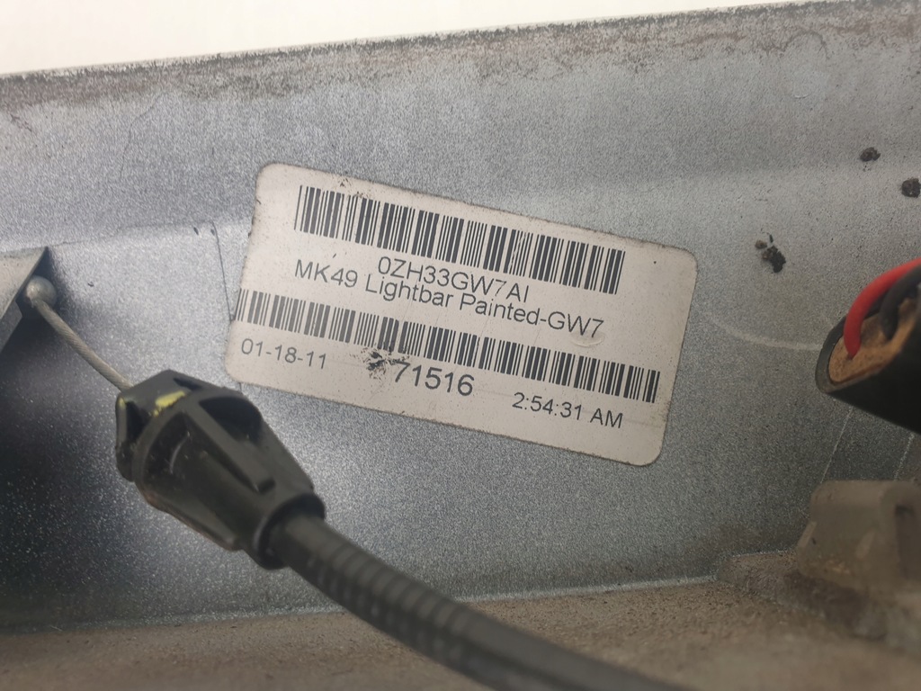 фото №10, Jeep compass i 1 lift молдинг накладка крышки задний pw7 oryg