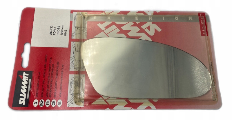 фото №1, Summit вкладиш дзеркало праве дзеркало ford probe