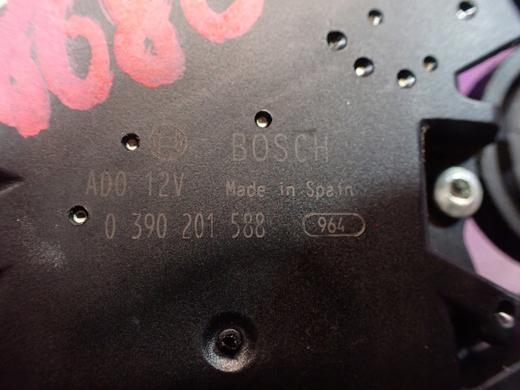 фото №6, Mazda 3 i bk hb 5d 03-06 моторчик дворники задняя 0390201588 3 pin