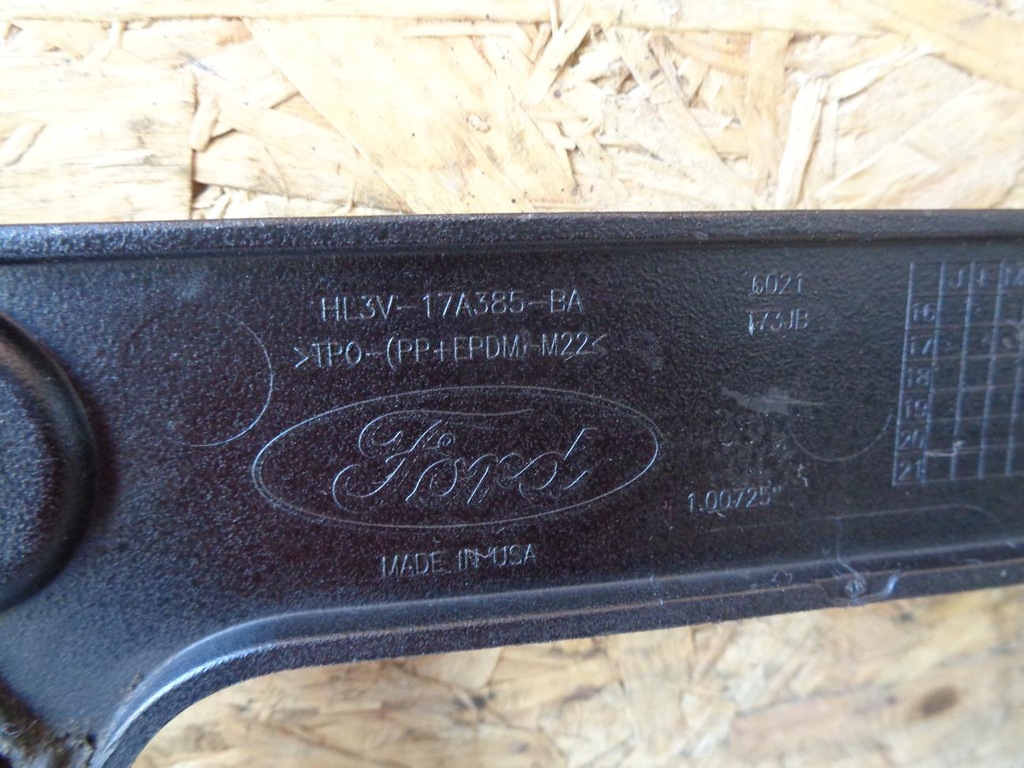 фото №5, Рамка подставка pod номерной знак ford raptor f-150 16- hl3v-17a385-ba