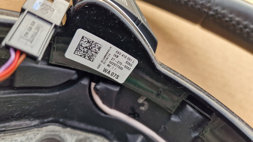 фото №7, Воздуховод audi a6 c7 a7 4g лепестки переключения f1 мультифункция s-line 8x0419091l