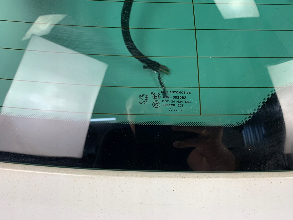 фото №8, Peugeot 508 i sw кришка багажника багажника скло 15r ewp