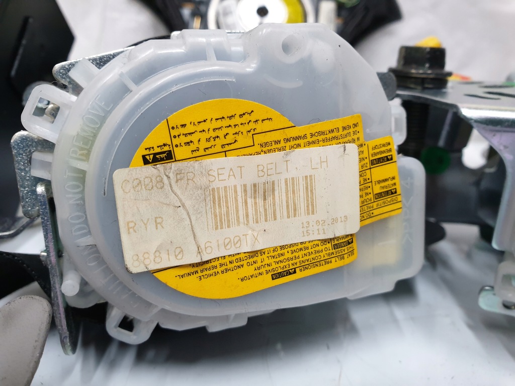 фото №7, Hyundai i30 ii подушка безпеки набір подушки безпеки ремені модуль