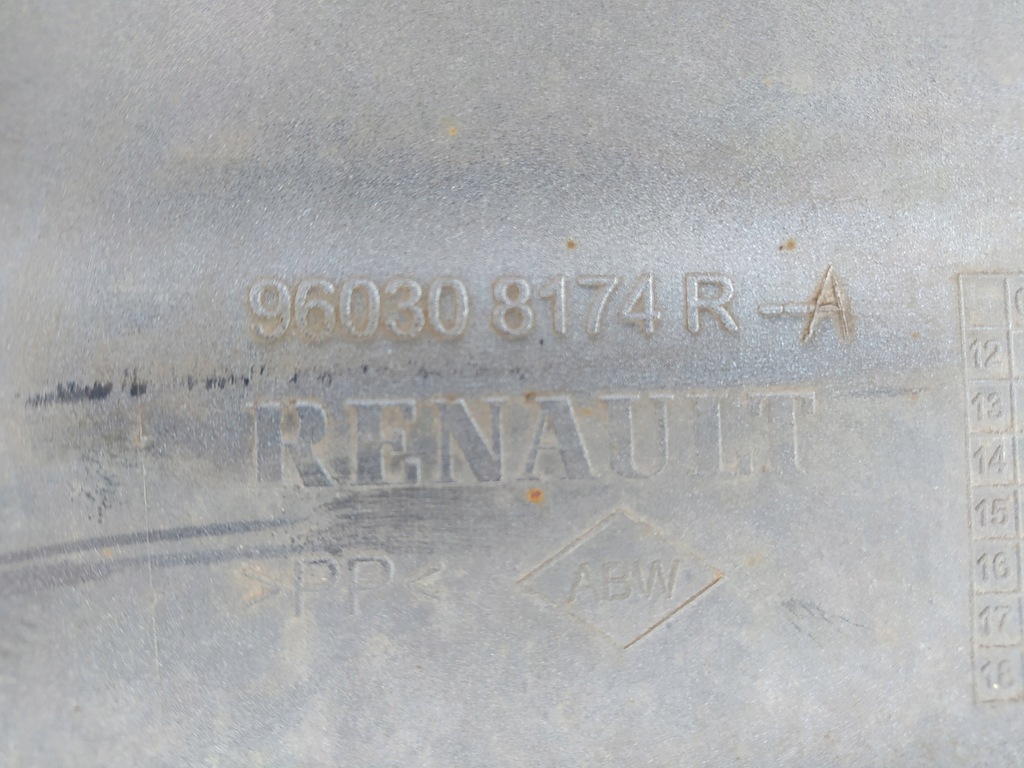 фото №14, Дифузор бампера задня задній - clio iv rs