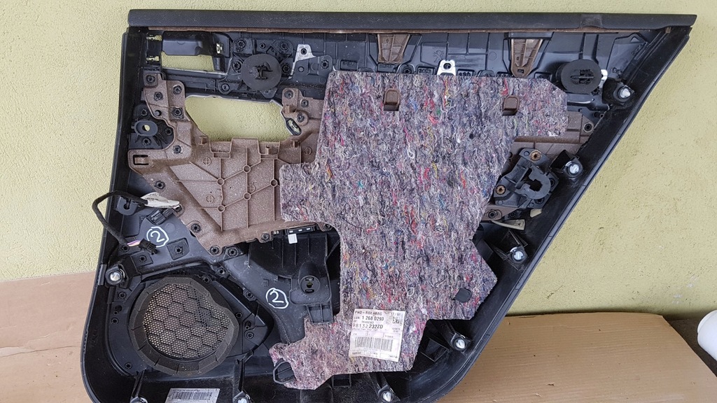 фото №4, Обшивка двері лівий задня peugeot 508 ii