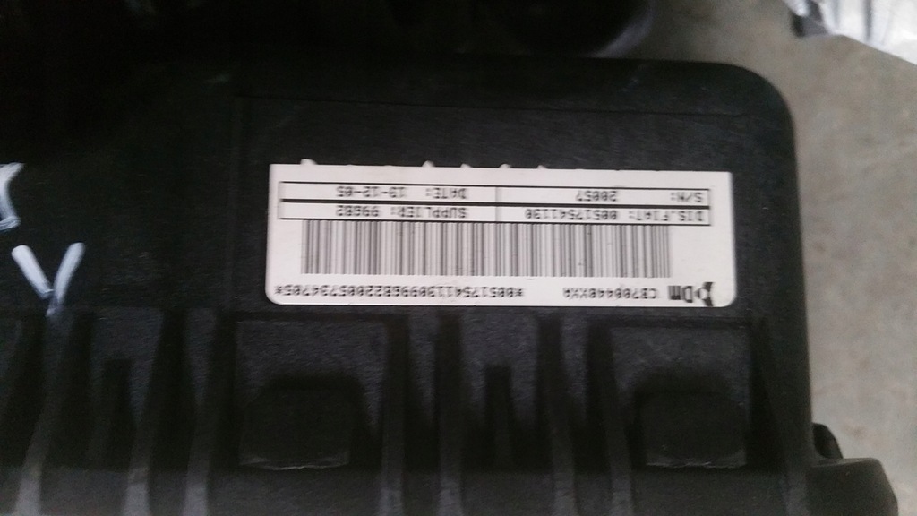 фото №12, Панель приладів консоль ремені датчик kpl fiat grande punto