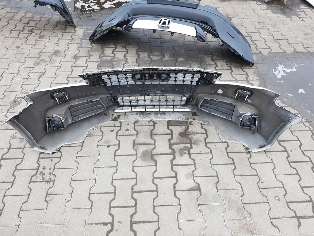 фото №12, Audi a4 b8 08-11r бампер перед передній решітка радіатора