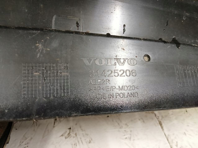 фото №4, Спойлер накладка бампера задняя volvo xc60 ii r design 2017-