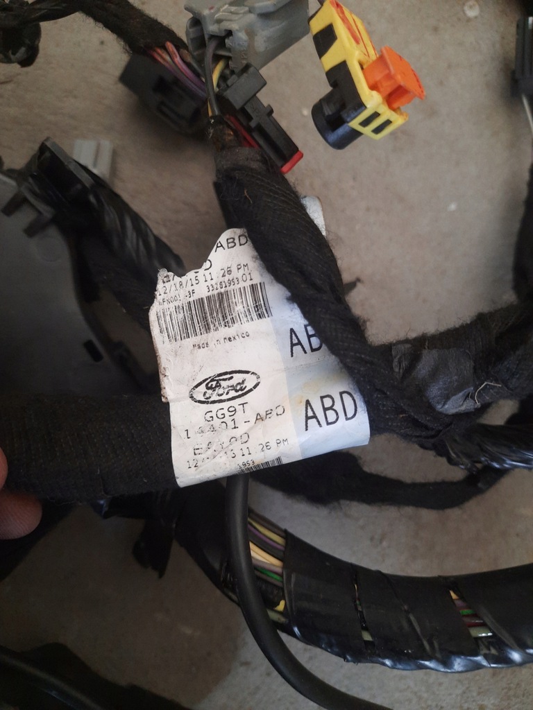 фото №9, Ford fusion 13- джгут панелі приладової панелі gg9t14401-abd usa