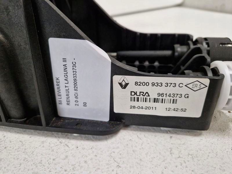 фото №7, Renault laguna iii 2.0 dci домкрат перемикання передач 8200933373c