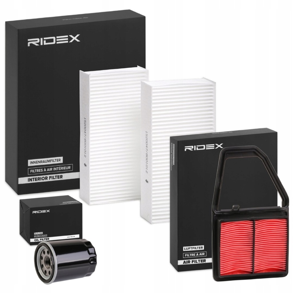 Купить Набор фильтров ridex 4055f19654 к dacia duster к honda