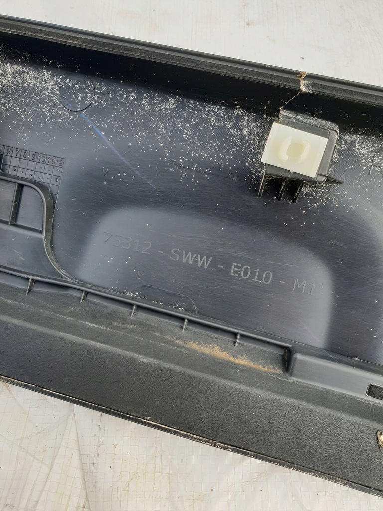 фото №10, Honda crv cr-v iii 06-12 молдинг нижняя w дверь правый перед 75312-sww-e010-m1