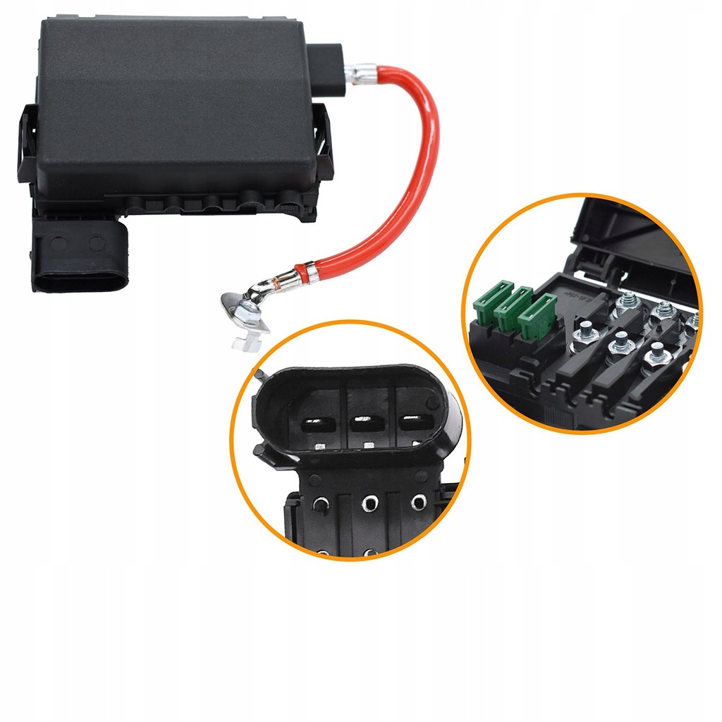 фото №7, Коробка предохранителей do vw audi seat 1j0937550 sharan golf iv ford