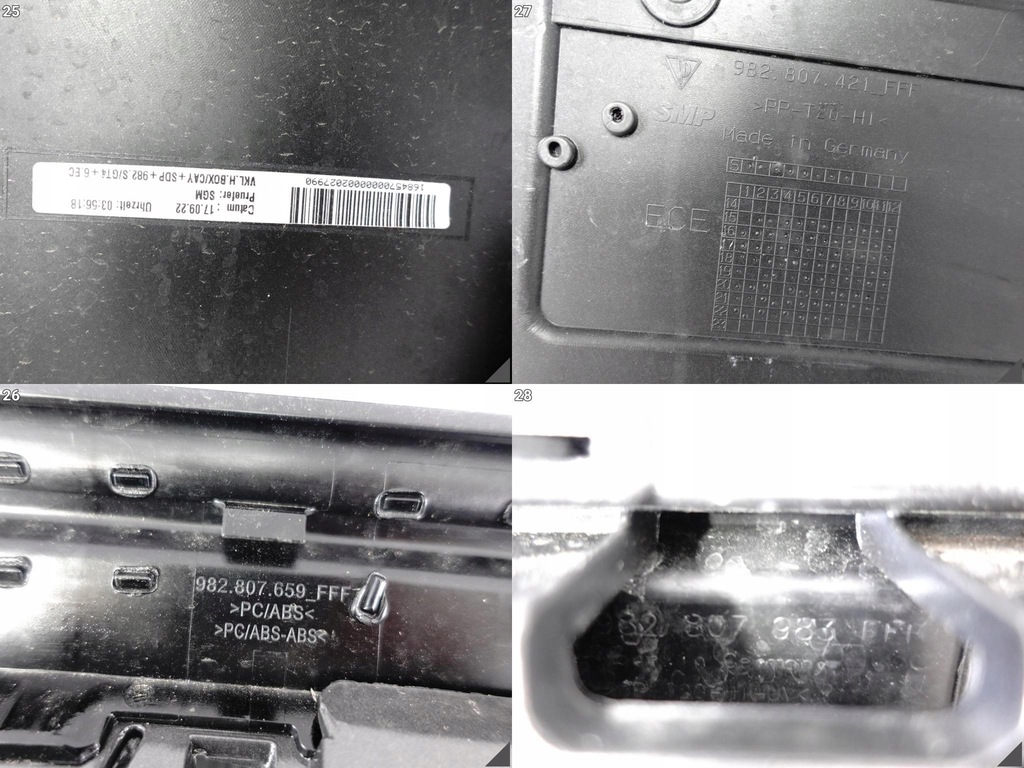 фото №11, Porsche 718 boxster / cayman 982 бампер + спойлер / диффузор + накладка задняя