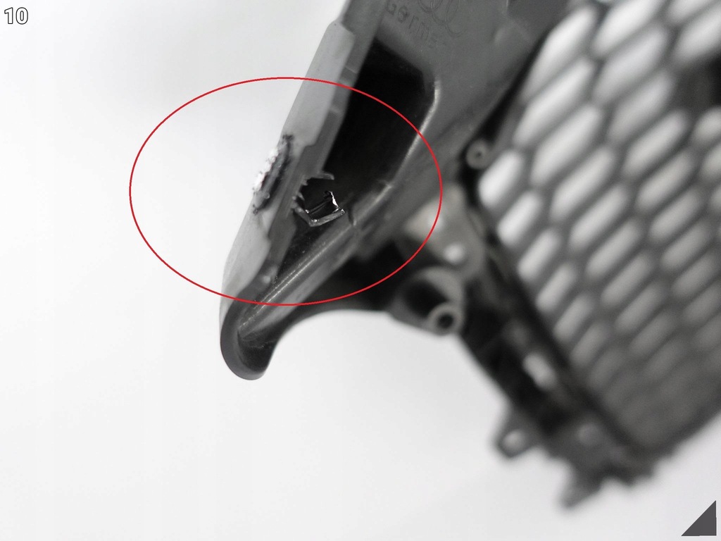 фото №11, Audi r8 4s0 ii 15-19 бампер решётка радиатора решётка радиатора перед