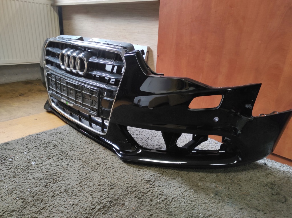 Бампер audi a5 lift ly9t w колір ксенон pdc + решітка радіатора Київ