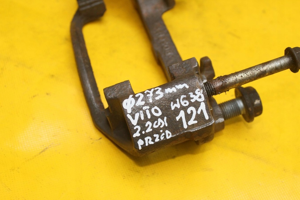 фото №6, Скоба тормозные перед vito w638 2.2 cdi 273 mm