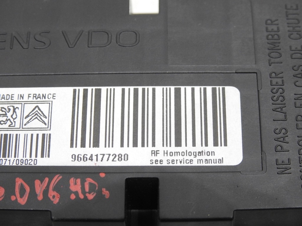 фото №10, Модуль блок керування тиску шин peugeot 407