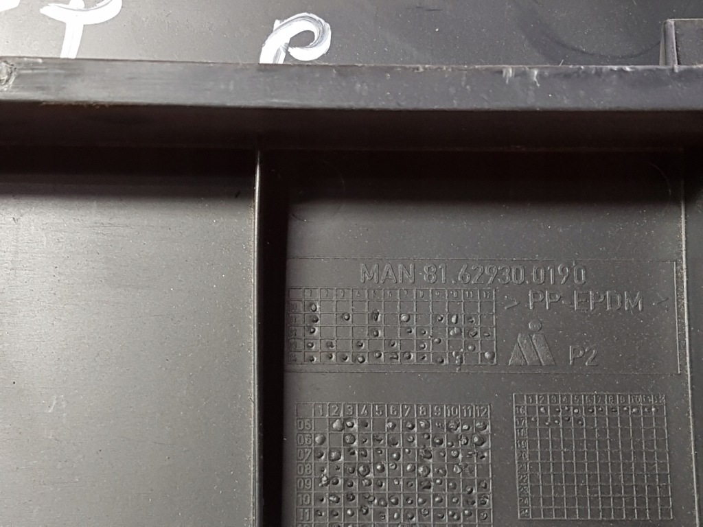 фото №3, Корпус захист пластик консолі man tgs euro 6