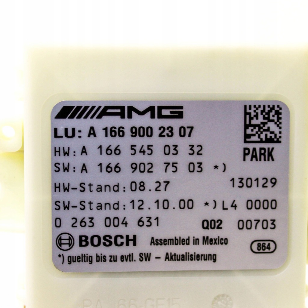 фото №5, Mercedes-benz gl x166 2013 блок керування / модуль паркування pdc a1665450332