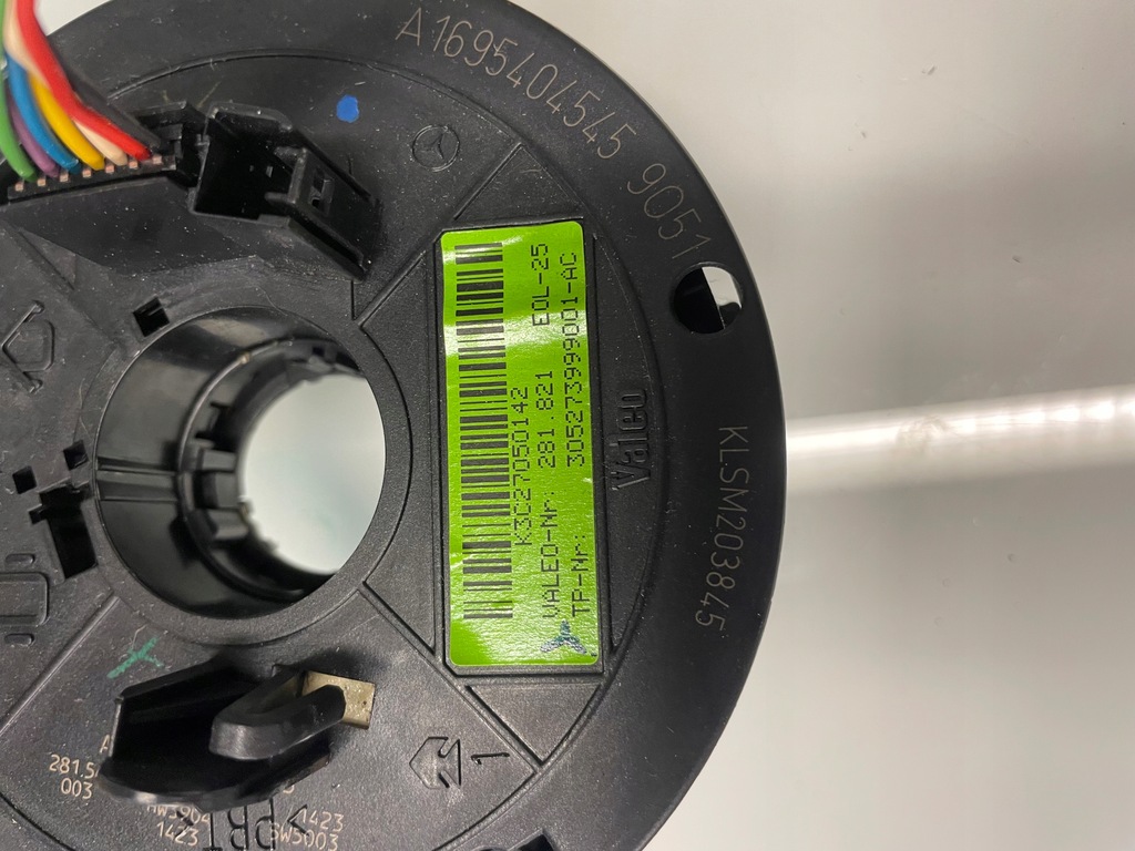 фото №5, Лента шлейф air bag датчик kąta поворота mercedes a klasa a1695405945