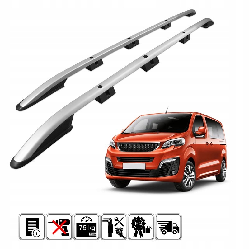 фото №1, Рейлинги кровельные do peugeot traveller l3 +2016 r.