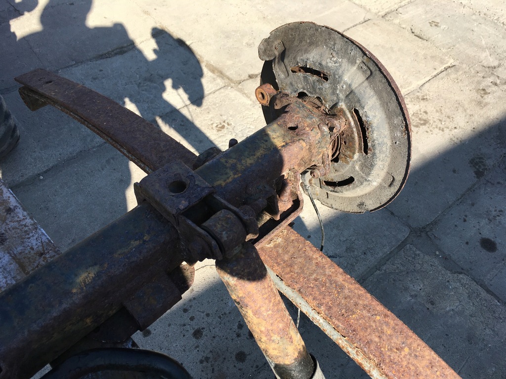 фото №7, Балка подвеска задняя рессора master iii 3 16"