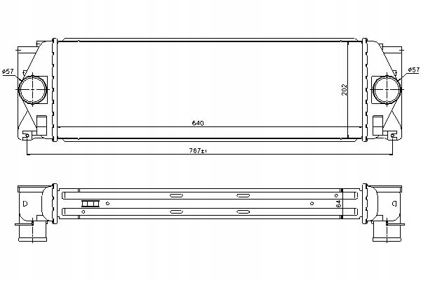 Купить Nissens интеркулер mercedes sprinter 3 5-t 906
