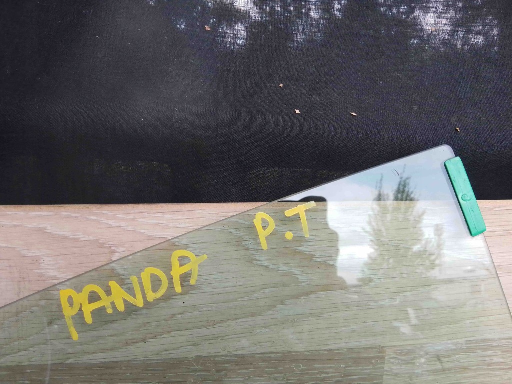 фото №3, Fiat panda 2 ii скло бічна двері задня задня права