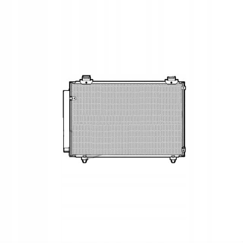 фото №1, Toyota corolla verso 04-09 конденсатор кондиционера