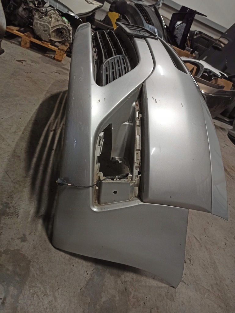 фото №6, Citroen c4 grand picasso бампер передний серебристый