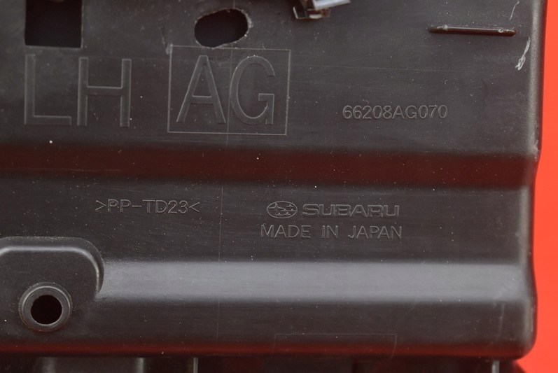 фото №6, Бардачок пассажира eu 66208ag070 subaru outback 3 iii lift 03-09