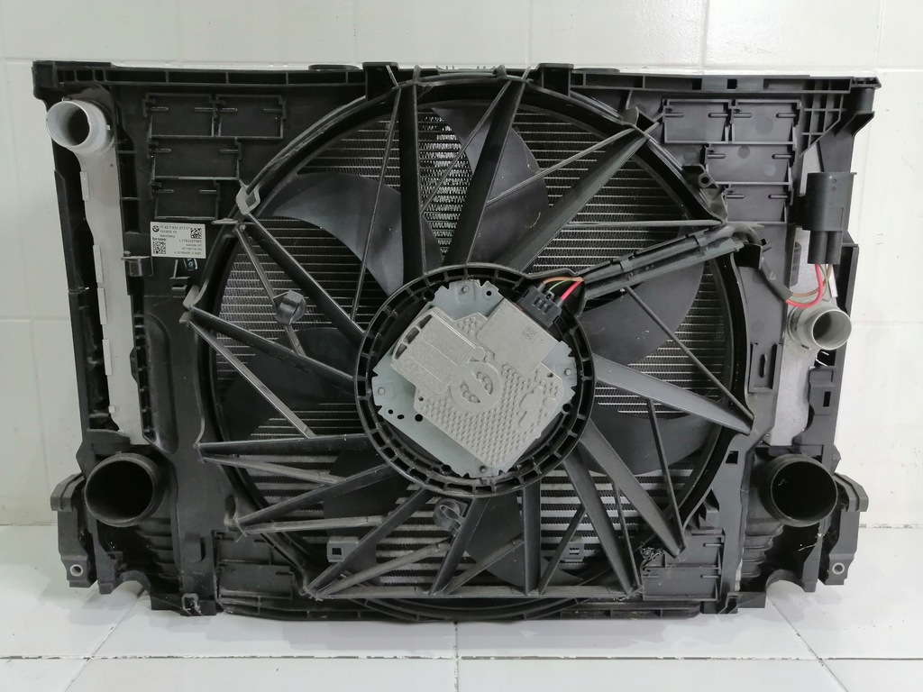 фото №8, Радіатор комплект вентилятор bmw f10 f11 hal 9015