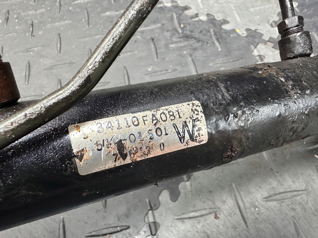 фото №5, Subaru impreza wrx sti v4 gc8 рейка рульова трансмісія rhd