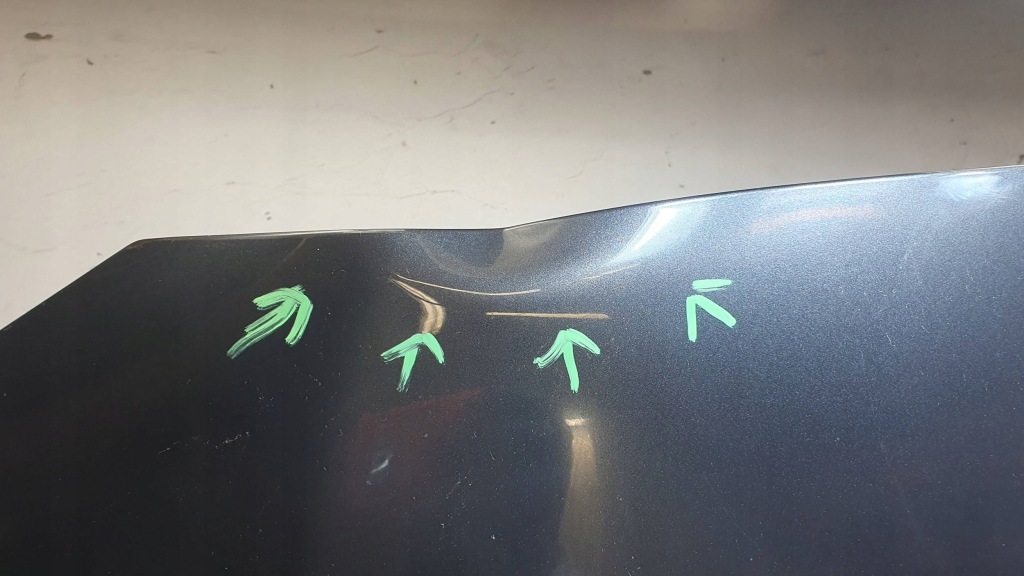 Капот кришка двигуна bmw 5 g60 g61 оригінальна Зі Шроту