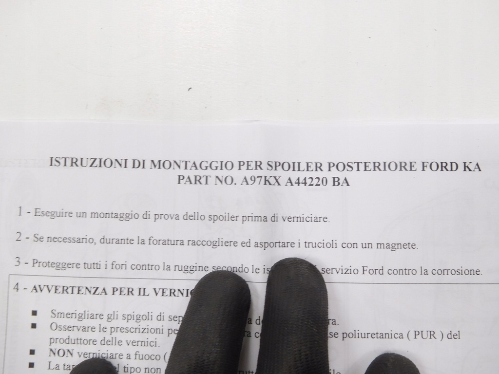 фото №7, Спойлер свет третьего стоп-сигнал ford ka mk1 оригинальный номер 1086878