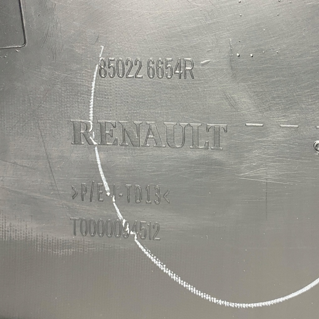 фото №10, Новий оригінальний номер бампер задня dacia dokker stepway 850223706r 850226654r