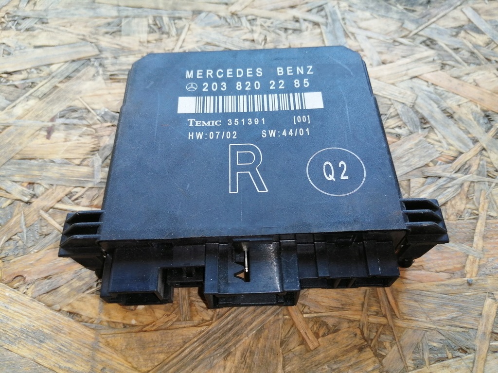 фото №1, Mercedes w203 модуль дверь правый задняя a2038202285