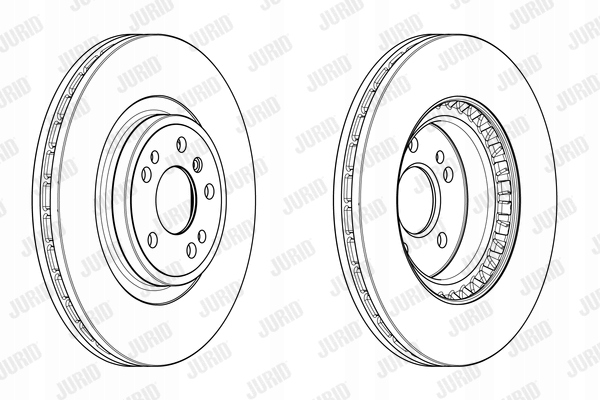 фото №1, Гальмівні диски гальмівні jurid 563002jc-1