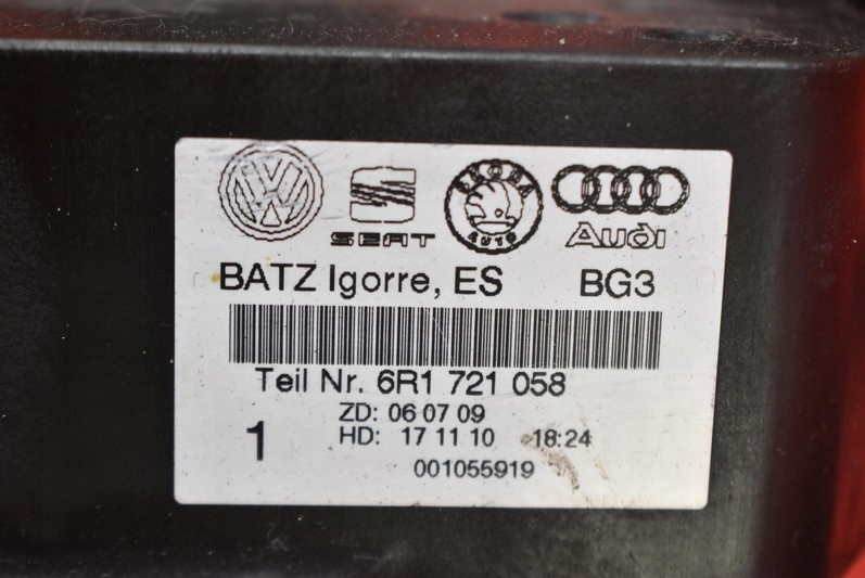 фото №9, Педаль педали сцепление тормоз eu 6r1721059aa 6r1721058 seat ibiza 4 iv