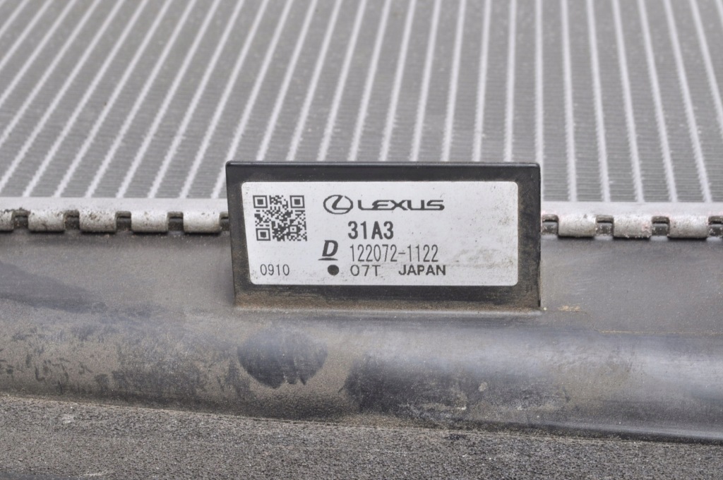 Lexus rx iv 3.5 радіатор води 122072-1122 Ціна