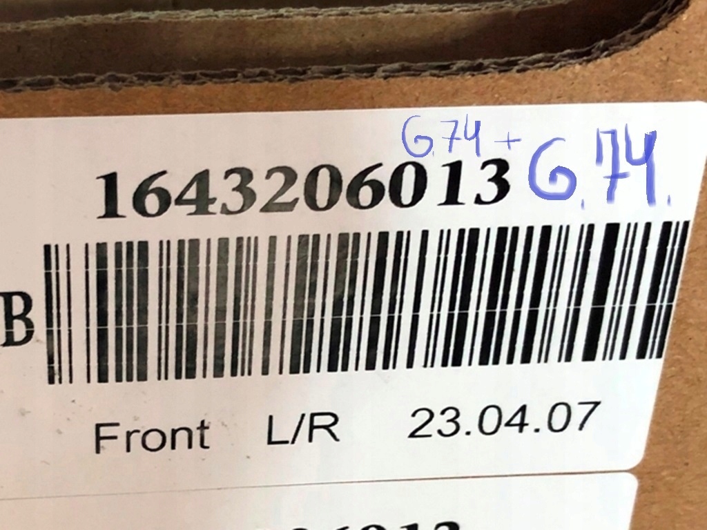 фото №10, Набор ремонтный пневмоподушка перед правый левый с ads do mercedes gl x164 2006-12