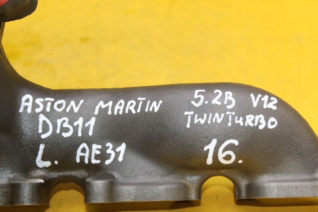 фото №16, Коллектор выпускной aston martin 5.2 b v12 twin turbo db11 hy53-9429-ac