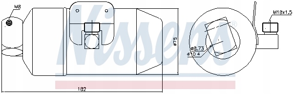 фото №13, Осушувач кондиціонера opel astra f astra f classic