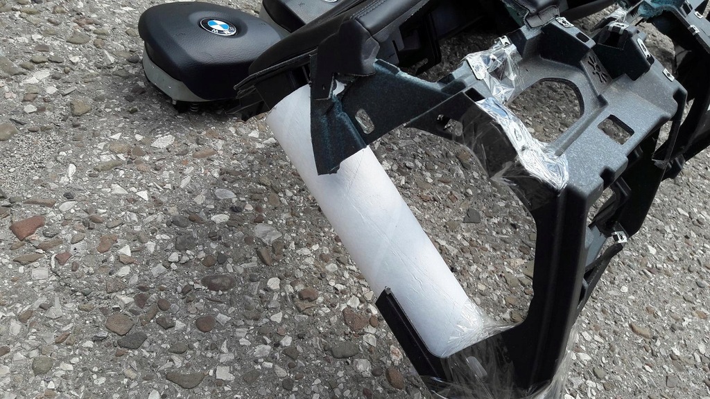 фото №5, Bmw 7 f01 f02 панель приладів шкіра консоль подушки безпеки подушка безпеки