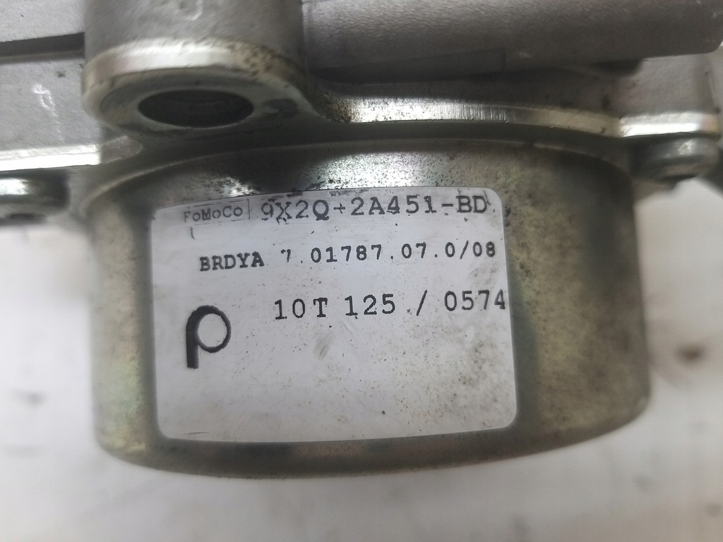 фото №11, Насос вакуум вакууму 3.0 d td 306dt jaguar xf i x250 xj 9x2q-2a451-bd