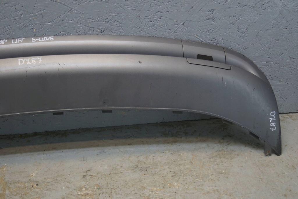 фото №6, Audi a3 8p s-line накладка бампера диффузор 8p0807521h dz87